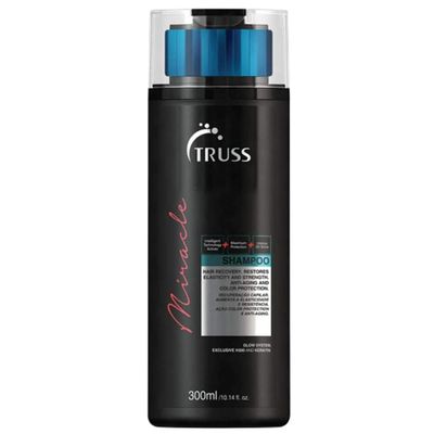 TRUSS Miracle Shampoo - 300ml Anti-Aging Color Protection Daily Shampoo for All Hair Types