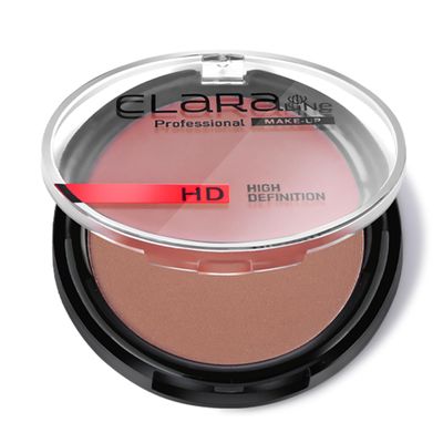 Claraline Powder Blusher, Paraben-Free, Pressed Powder, Natural Color Varieties, Lightweight, Halal Certified, Easy to Apply, Makeup Gift for Girls &amp; Women, 72 Peach Blossom