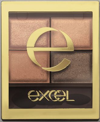 Japan Beauty - Excel Skinny Rich Shadow SR01 Beige BrownAF27