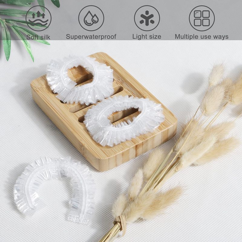 150 PCS Upgrade Disposable Shower Caps. Ceizioes Waterproof Hair Bath Caps. Thickening Shower Cap for Women Kids Girls. Hotel and Hair Salon. Travel Spa. Home Use Beauty Salon