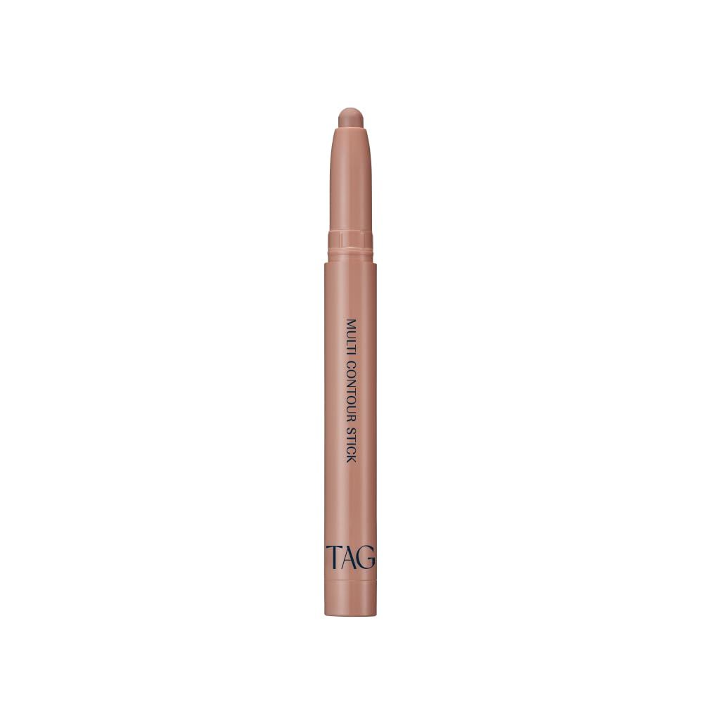 TAG Multi Contour Stick | Face Shaping &amp; Bronzer Stick 1.6g (#3 Nude Rosy)