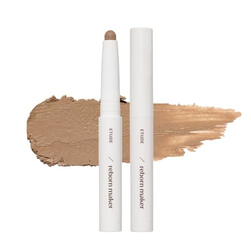 ETUDE Reborn Maker Contour Stick #Warm Shading | Naturally Sculpt &amp; Define | Creamy Formula for Seamless Blending | Multi-purpose Contour Stick | Korean Makeup, Kbeauty, Perfect for Gift