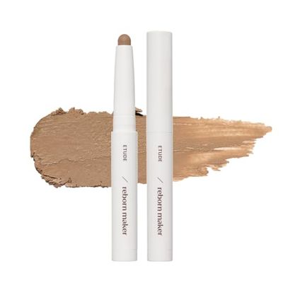 ETUDE Reborn Maker Contour Stick #Warm Shading | Naturally Sculpt &amp; Define | Creamy Formula for Seamless Blending | Multi-purpose Contour Stick | Korean Makeup, Kbeauty, Perfect for Gift