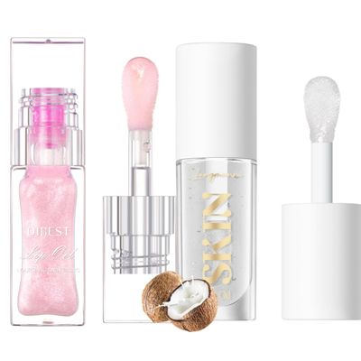 Magic Color Changing Lip Oil, Cosmetics Color Changing Lip Oil, Warm Change Hydrating Lip Gloss, Long Lasting Shimmery Lip Glow Oil, Moisturizing Non-sticky Lip Oil (changingcoco)