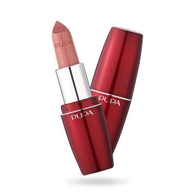 Pupa Volume Fast-Action Lipstick - 100 Nude Milano for Women - 0.123 oz Lipstick