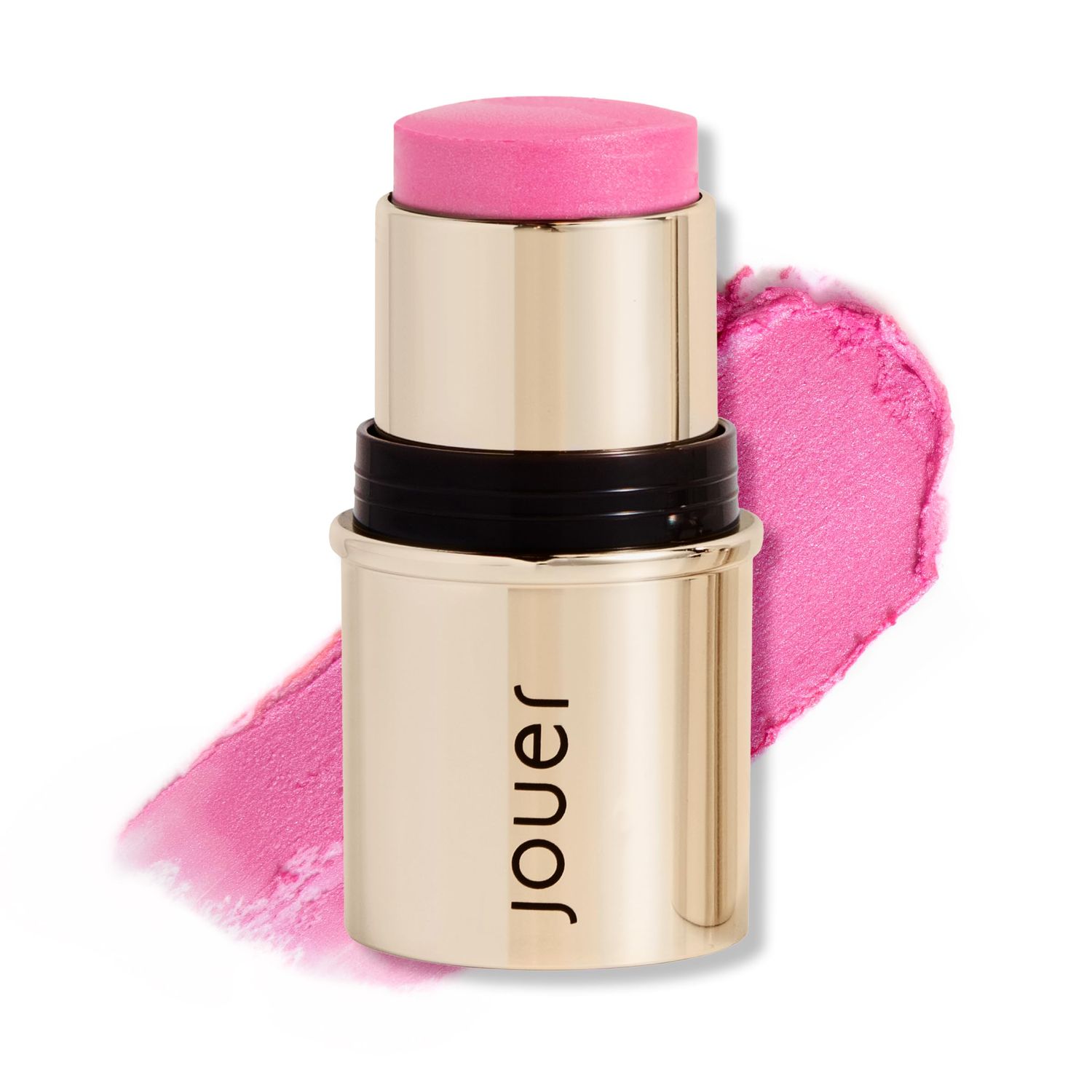Jouer Blush &amp; Bloom Cheek  Lipstick, Peony - Hydrating Cream Blush Stick for Cheek and Lip Tint - Moisturizing Rose Hip and Squalane Oil Formula