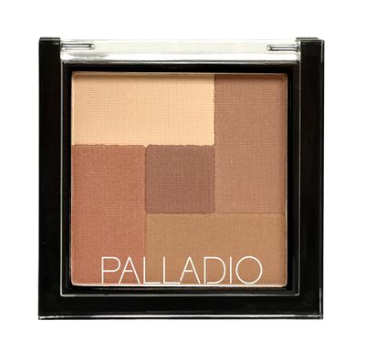 Palladio 2-In-1 Mosaic Powder Blush &amp; Bronzer, Sun Kissed
