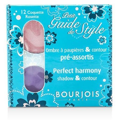 Petite Guide De Style Perfect Harmony Shadow &amp; Contour - # 12 Coquette Rosette - Bourjois - Eye Color - Petite Guide De Style Perfect Harmony Shadow &amp; Contour - 2.5g0.09oz by Bourjois