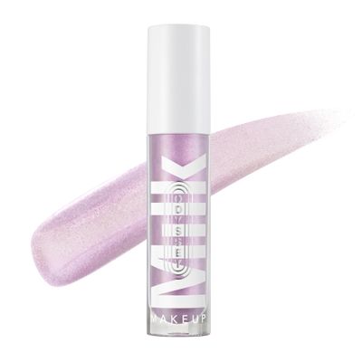 Milk Makeup Odyssey Lip Oil Gloss, Adventure (Lavender Shimmer) - 0.2 oz - For Fuller and Glossy Lips - Long Lasting Moisture - Semi-Sheer Color - Sweet Vanilla Scent - Vegan Cruelty Free
