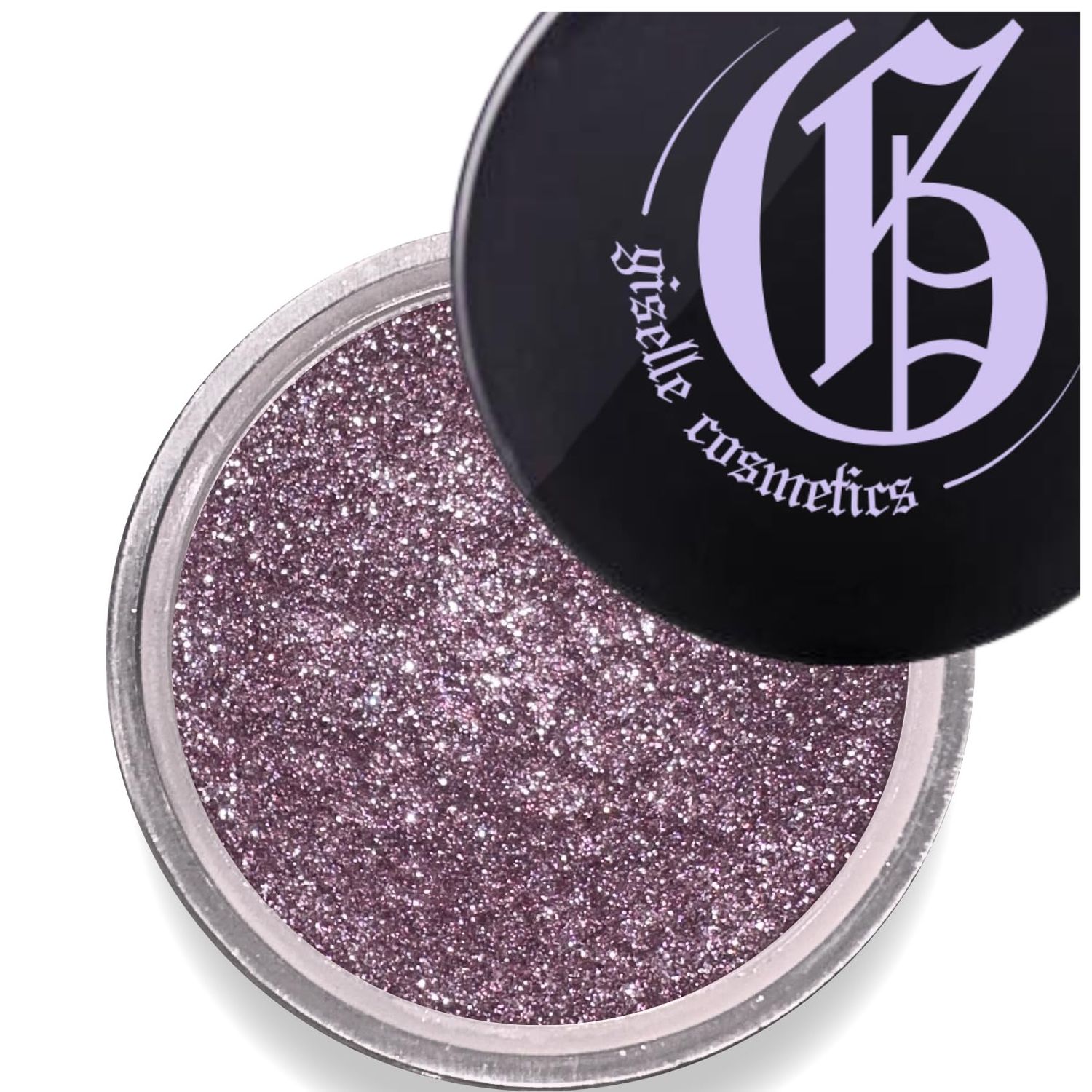 Giselle Cosmetics Umber Eye Makeup Palette with Eye Shadow, Glitter Highlighter Makeup, Organic Eyeshadow, Colorful Eye Shadow Palette Makeup, Loose Powder, Purple &amp; Pink Eyeshadow Options