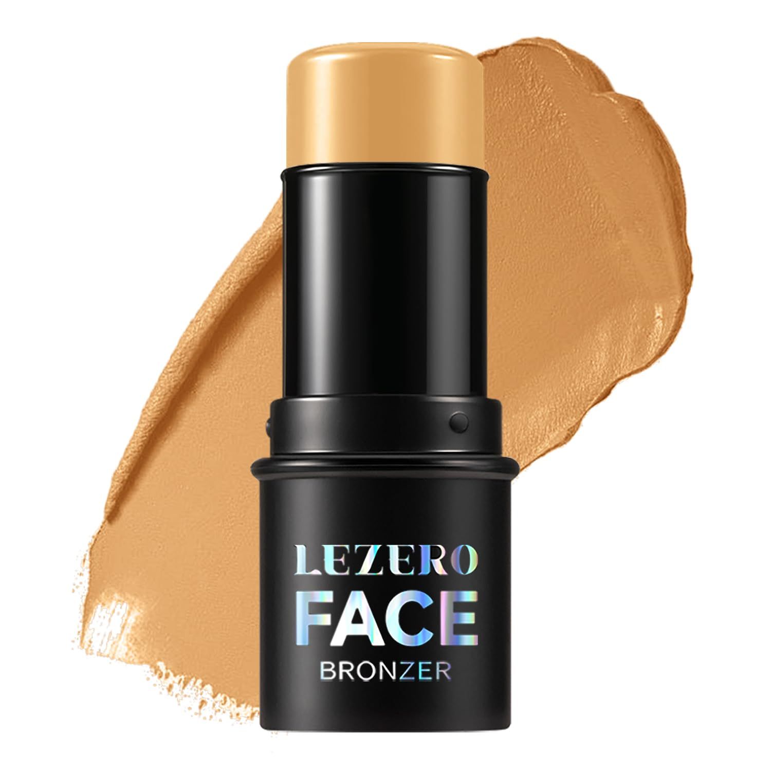 Cream Bronzer Stick, Multi-use Contour Stick for Face Shaping, Matte Finish Beauty Wand for Sculpt the Face, Easy to Apply, Longwear, Waterproof, Buildable and Blendable Color (#22, 1PC)