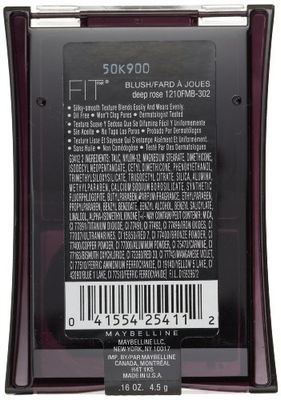 Maybelline New York Fit Me! Blush, Deep Rose, 0.16 Ounce