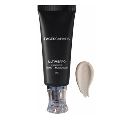 FACESCANADA Ultime Pro Primerizer 2-in-1 Moisturizer  Makeup Primer | Hydrating Primer with Shea Butter | Minimizes Pores &amp; Fine Lines | 1.06 Oz30g