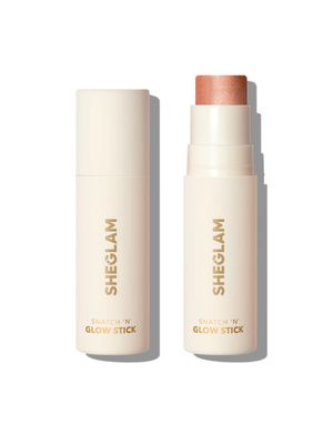 SHEGLAM Cream Highlighter Stick Long Lasting Brightening Non-Caking Highlighter Makeup - Bellini Brunch