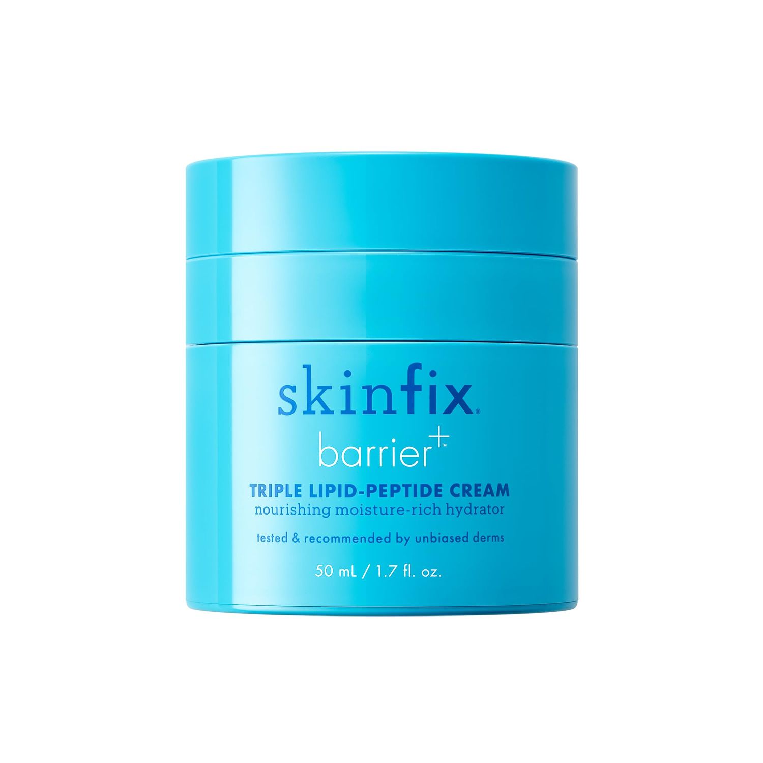 Skinfix Barrier Triple Lipid-Peptide Cream Enriched with Lipids, Peptides, Hyaluronic Acid, and Shea Butter for Brightening, Firming, and Plumping, 1.7 oz