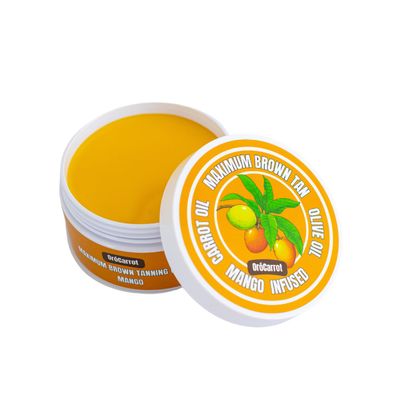 OroCarrot Maximum Brown Tanning Gel Added Peptide, Carrot &amp; Olive Oil (MANGO)