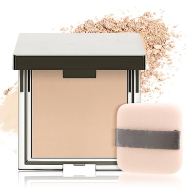 Boobeen Matte Face Finishing Powder, Smooth Setting Pressed Powder Makeup Oil Control Lightweight Long Lasting Makeup Setting Foundation Compact Powder, Soft Focus Effect Translucent Finish