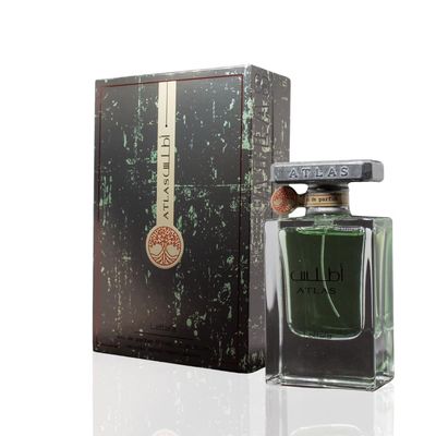 Lattafa Atlas Eau de Parfum Spray for Unisex, 1.85 Ounce