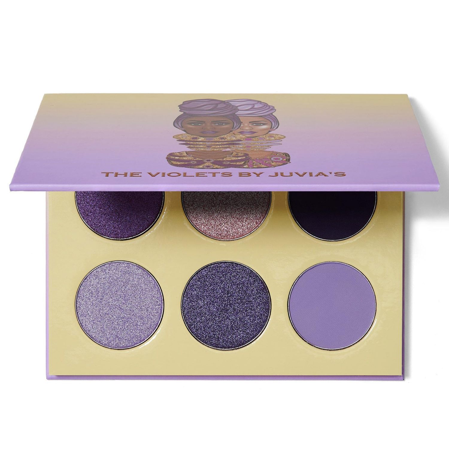 Juvia&#39;s Place The Violets Eyeshadow Palette - Professional &amp; Pigmented Eye Makeup, Flawless Finish, Soft &amp; Natural or Complete Glam, Shades of 6