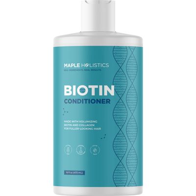 Volumizing Biotin Conditioner for Thinning Hair - Volumizing Conditioner for Fine Thin &amp; Weak Hair - Sulfate Paraben &amp; Silicone Free Hair Conditioner Nourishing Plant Proteins &amp; B Vitamins (16 Fl Oz)