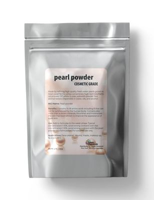 Talsen Chemicals Pure Pearl Powder DIY Cosmetic Grade Pearl Powder For Face, Making Face Mask, Cream And Lotion (4 Ounce  113 gram)