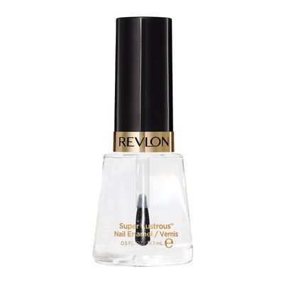 Revlon Nail Polish, Super Lustrous Nail Enamel Polish, Chip Resistant &amp; Longwear Formula, High Shine Finish, 771 Clear, 0.5 fl oz.