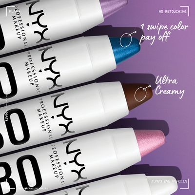 Pack of 2 NYX Jumbo Eye Pencil, Cottage Cheese 608