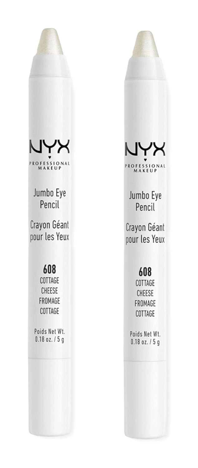 Pack of 2 NYX Jumbo Eye Pencil, Cottage Cheese 608