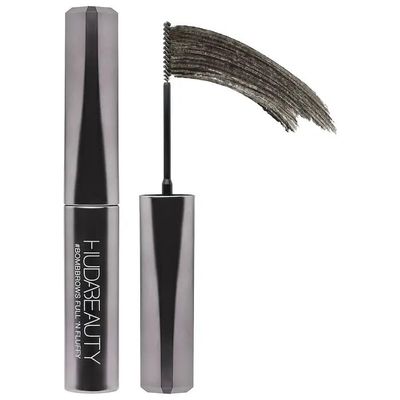 HUDA BEAUTY #BombBrows Full n Fluffy Volumizing Fiber Gel Soft Black