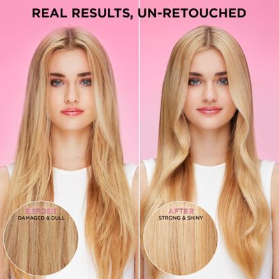 L'Oreal Paris Bonding Shampoo for Color Treated Hair, Strengthens and Repairs Weak Hair Bonds, Sulfate Free &amp; Vegan Hair Care, EverPure, 6.8 Fl Oz