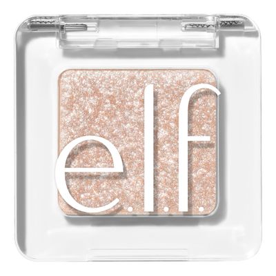 e.l.f. Fine As Fleck Glitter Eyeshadow, Long-Lasting Sheer Eye Makeup With A Shimmer Finish, Soft, Smooth Formula, Vegan &amp; Cruelty-Free, White Hot