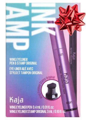 Kaja Winged Eyeliner &amp; Pen - Wink Stamp | with Avocado Extract, Double-ended Wing, Smudge-Proof, Waterproof, Eye Irritation Tested