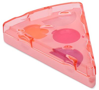 iscream Pizza Slice Shaped Vanilla Scented Solid Lip Gloss Trio