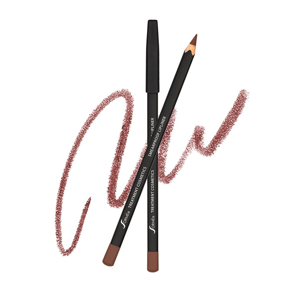 Sorme Waterproof Lip Liner - Non-splintering Smearproof Lip Liner - Revitalizing with Lecithin, Vitamins C and E