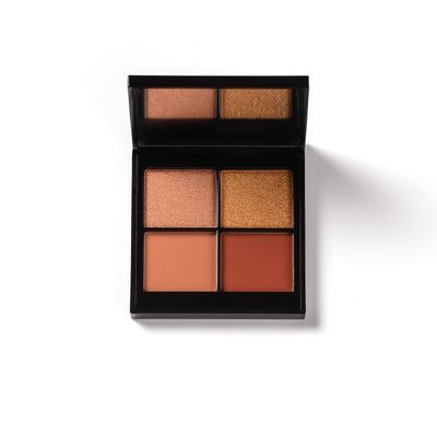 PHASE ZERO Makeup Quad Eyeshadow Palette - San Blas - 5.2g  0.183 Oz. - Pigmented, Warm and Vibrant Eyeshadow Palette with Selection of Matte and Shimmer Pigments