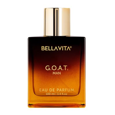 G.O.A.T. Men&#39;s Eau De Parfum (3.4 fl. oz.) | Perfume for Men with Bergamot, Lavender &amp; Patchouli | Woody &amp; Oriental | Refreshing Ideal for Sports &amp; Gym Enthusiasts | Long-Lasting &amp; Cruelty-Free