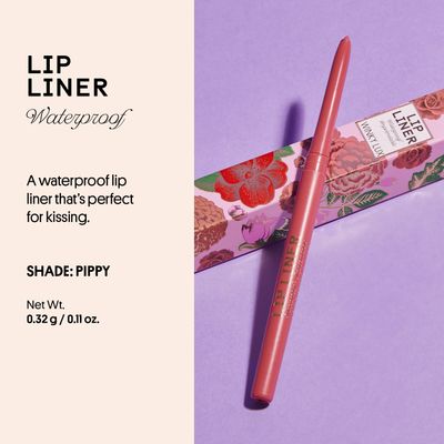 Winky Lux Lip Liner, Waterproof Lip Liner, Demi Matte Lip Liner Pencil, Mauve and Brown Lip Liners, Use with Matte Lipstick, Pippy