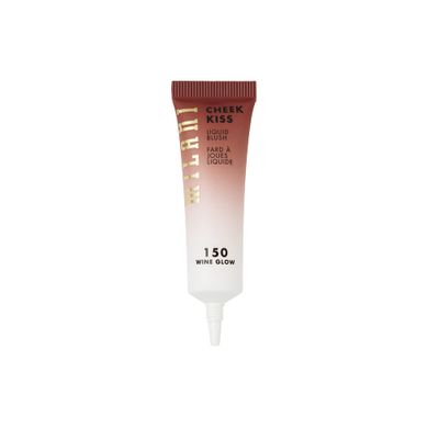 Milani Cheek Kiss Liquid Blush Makeup - Blendable &amp; Buildable Cheek Blush, Lightweight Liquid Blusher and Cheek Color (New Wine Glow)