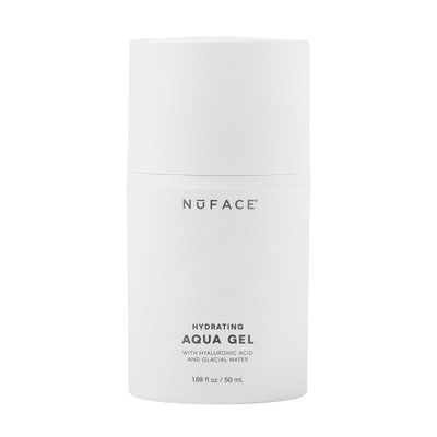 NuFACE Aqua Gel Activator - Microcurrent Conductive Gel &amp; Activator Powered by IonPlex &amp; Hyaluronic Acid to Enhance Results of NuFACE Microcurrent Facial Device - Improves Skin Radiance (1.69 oz)