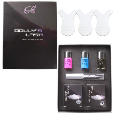 Beauticom Dolly&#39;s Lash Lift Eyelash Wave Lotion Premium Quality Perm Kit - Professional Curling, Perming, Lifting etc. (Small and Medium Pads)
