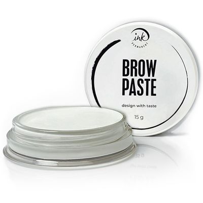 Eyebrow White Mapping Paste Large 15g Bottle Brow Mapping Paste, Eyebrow Contour for Microblading and PMU Supplies, Brow Design, Draw or Sketch the Shape