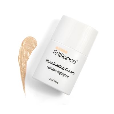 Frilliance Illuminating Cream, Hydrating Self Glow Highlighter, Cruelty Free Hypoallergenic for Teens of All Skin Types, 30 ml  1 fl oz