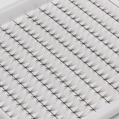 Vayator 6D 12-13-15-16mm Mixed Length Russian Premade Volume Fans Eyelashes Extension D Curl 0.07 Thickness Heat Bonded Eyelashes Makeup Tools (12-13-15-16mm Mixed Length)