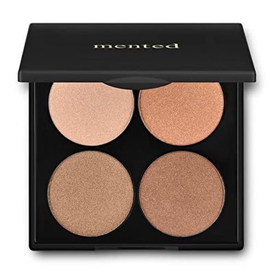 Mented Cosmetics | Gold and Bronze Highlighter, Sunkissed Highlighter Palette | Vegan, Paraben-Free, Cruelty-Free Makeup | Natural Face Palette
