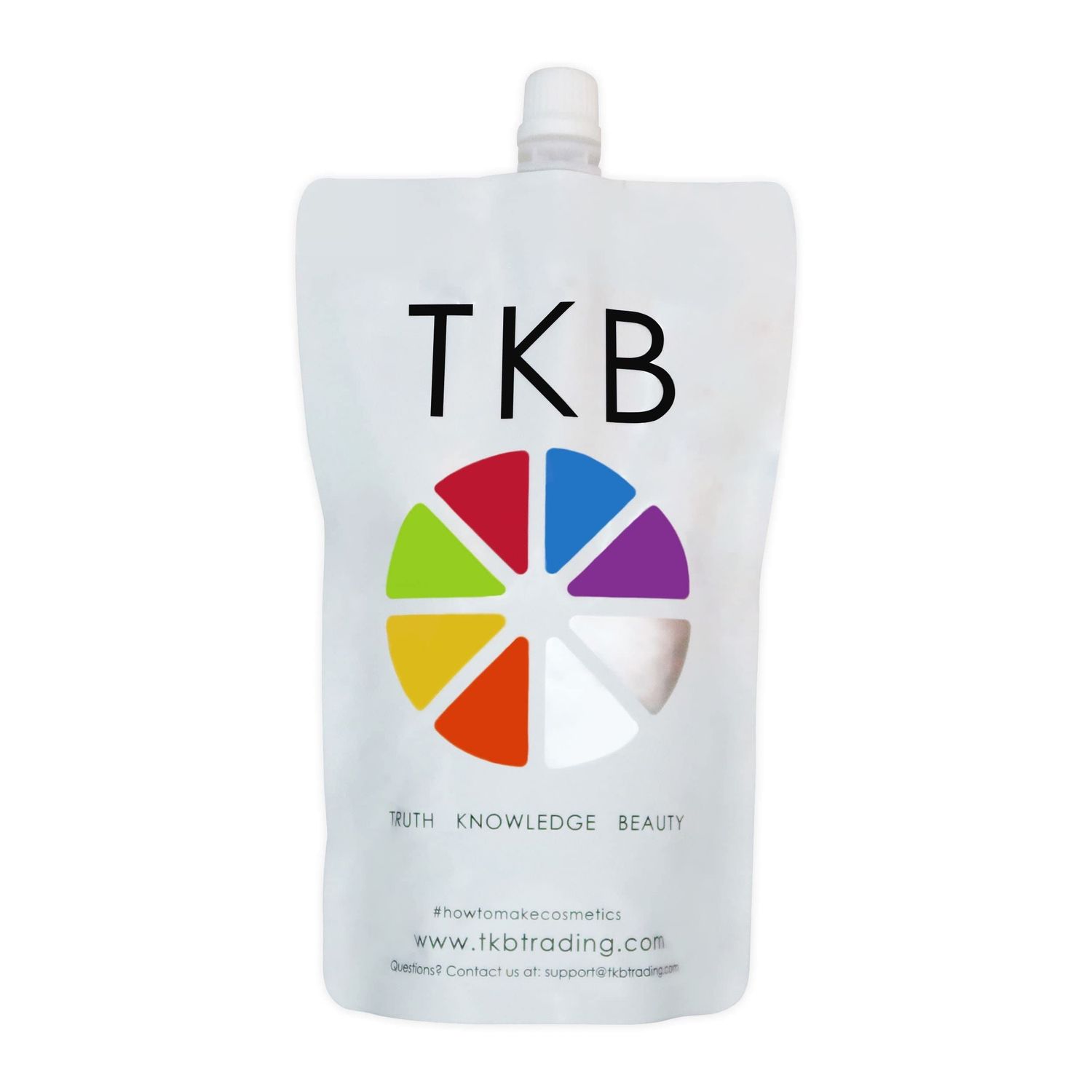TKB Lip Gloss Base | Clear Versagel Base for DIY Lip Gloss, Made in USA Mineral-Oil-Free (15 oz) (1.36oz)
