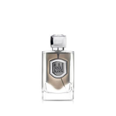 Lattafa Liam Grey Eau de Parfum Spray for Unisex, 3.4 Ounce