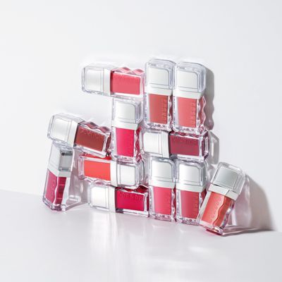 COSNORI Flow Wave Lip Tint - Vegan Glassy Lip Gloss, Lightweight &amp; Long-lasting, Plant-derived Oil Moisturizer, K-Beauty (06 DEAR)