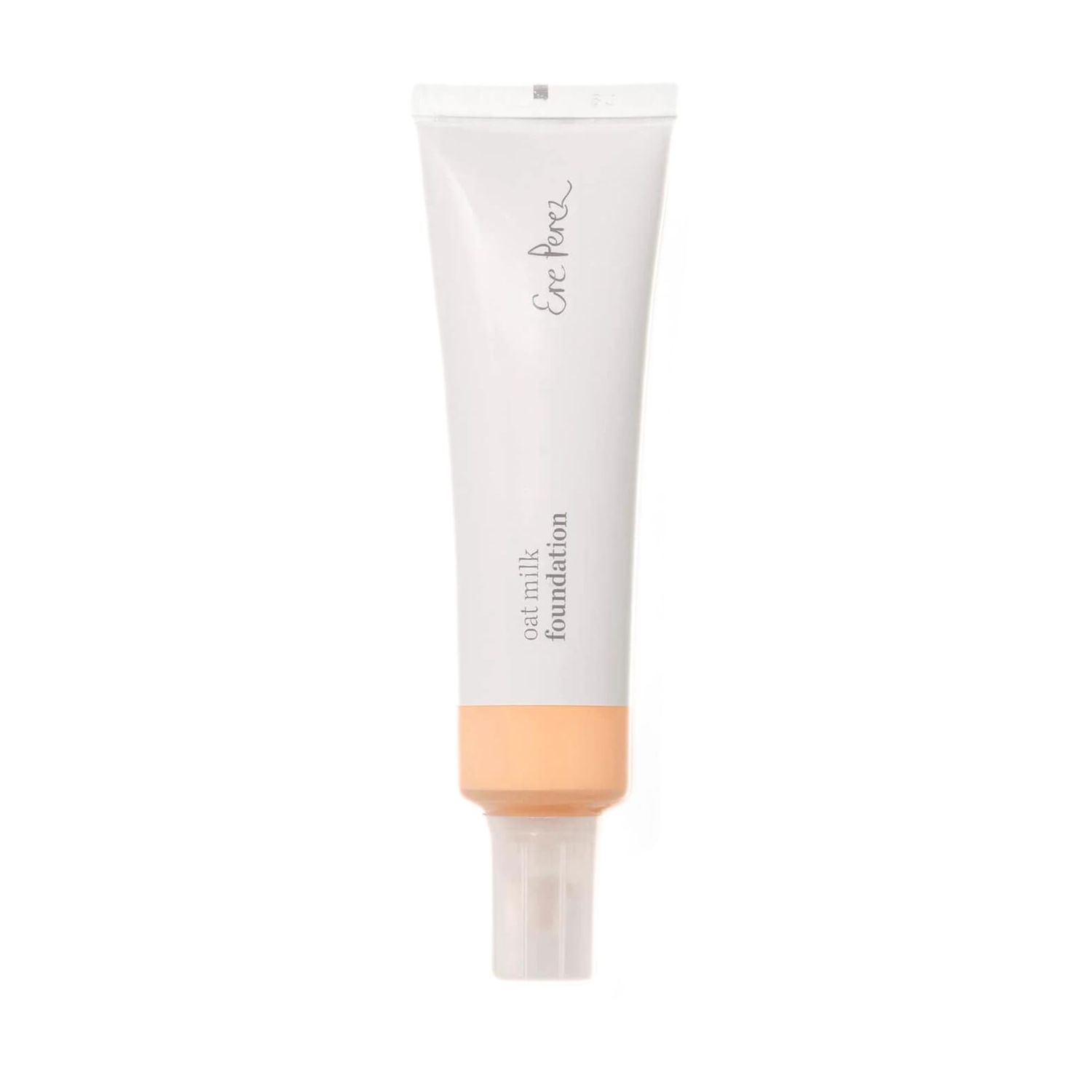 Ere Perez - Natural Oat Milk Foundation | Vegan, Cruelty-Free, Clean Beauty (Honey | light cool, 1 fl oz | 30 ml)