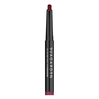 EVAGARDEN All In One Twist Up Eye Shadow - Easy, Fast and Effective Makeup - Creamy, Bold Color Release Blends Effortlessly - Remains Uniform and Bright with No Transfer - 369 Merlot - 0.03 oz