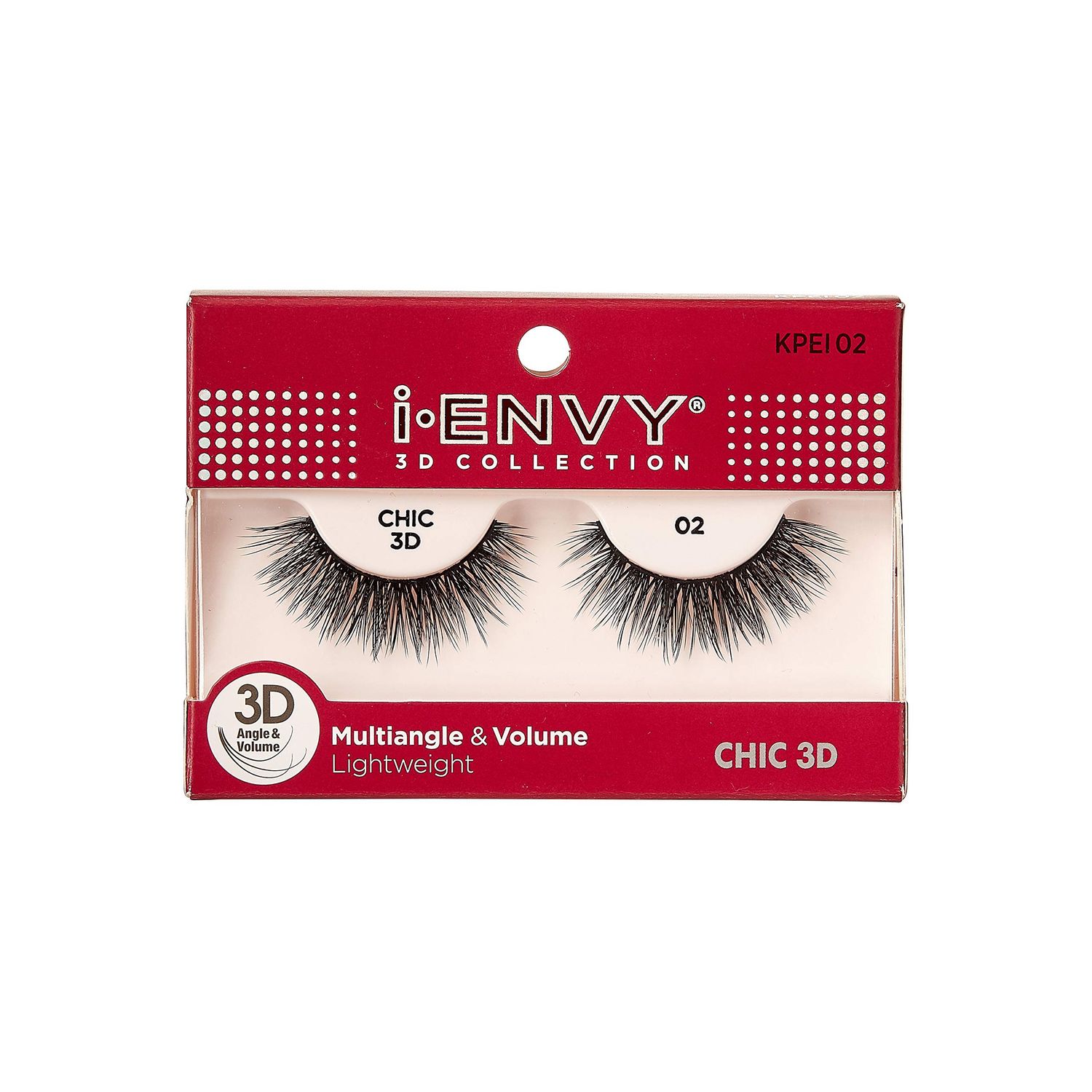 i-Envy 3D Glam Collection Multi-angle &amp; Volume (1 PACK, KPEI02)